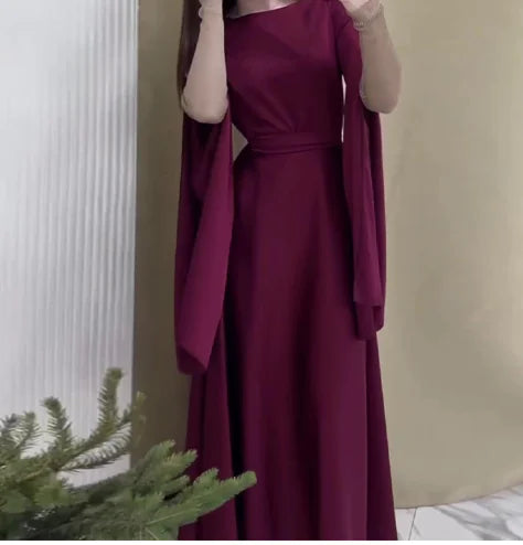 Slim-fit Long-sleeved Dresses for Women