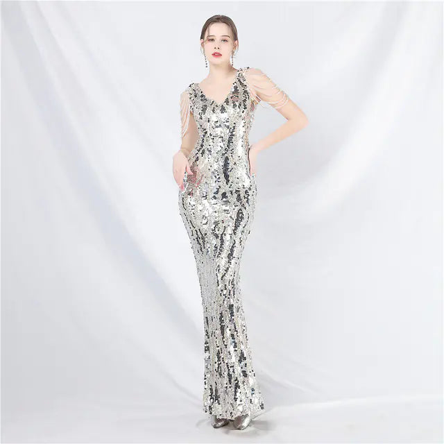 Elegant Women's Long Evening Dresses