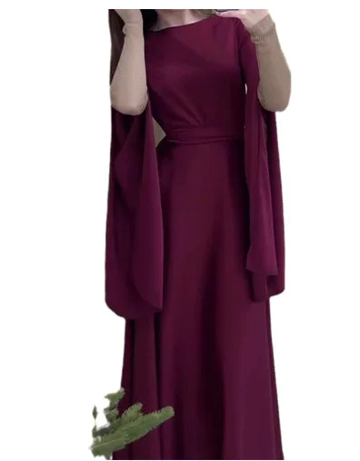 Slim-fit Long-sleeved Dresses for Women