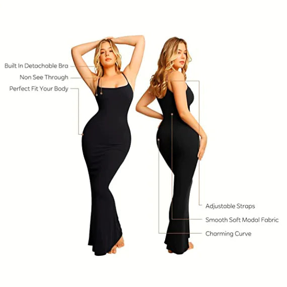 New Women's Comfortable Slim Long Dresses