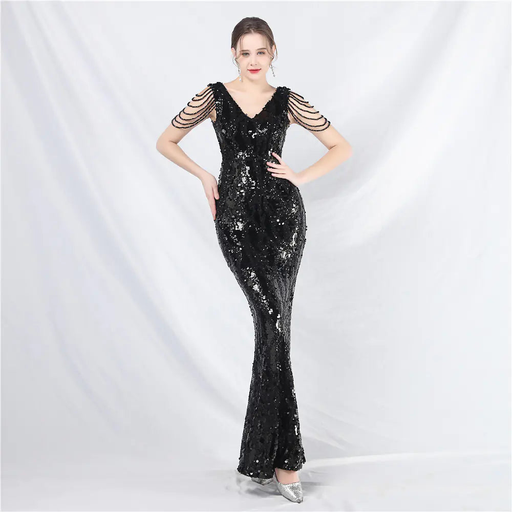 Elegant Women's Long Evening Dresses