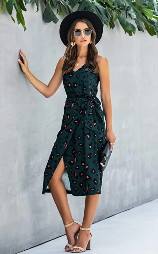 spotted dress elegant