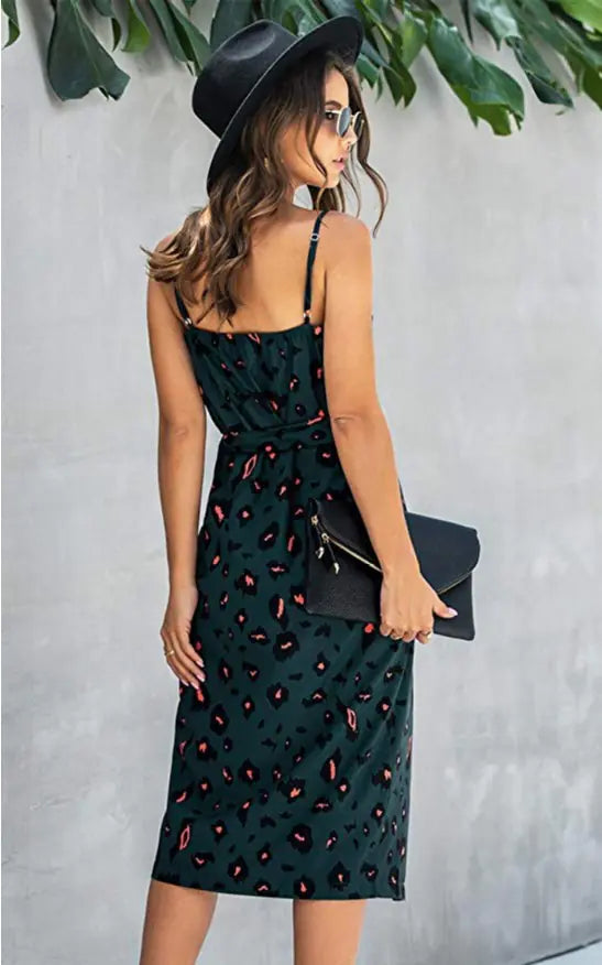 spotted dress elegant