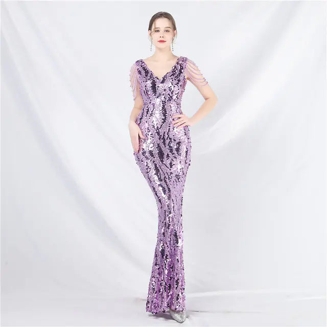 Elegant Women's Long Evening Dresses