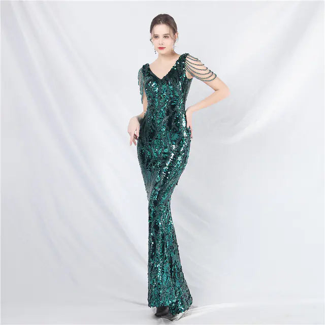 Elegant Women's Long Evening Dresses