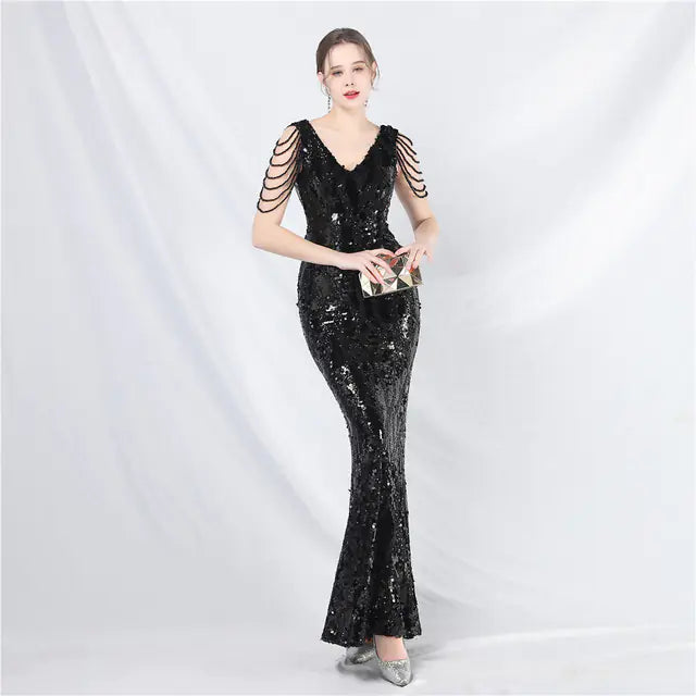 Elegant Women's Long Evening Dresses